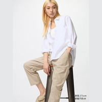 优衣库 UNIQLO 女装全棉舒适九分裤 UQ478858