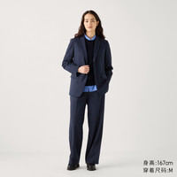 优衣库 UNIQLO 女装 打褶宽腿裤 UQ477092