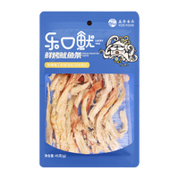 乐口鱿鲜烤鱿鱼条鱿鱼丝青岛特产海味休闲零食鱿鱼丝【零食广场】