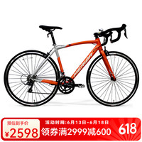 美利达 美利達（MERIDA）SHADOW幻影3 16速 公路自行车 赤霞红/岩石灰