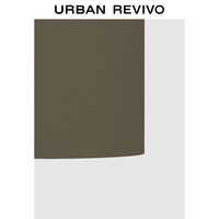 UR【大片同款】2025夏季男装简约休闲修身无袖背心UMF450053 灰绿 M