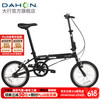 DAHON 大行 YUKI 折叠自行车 KT610 消光黑 16英寸 单速