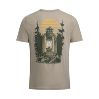 安德玛（UNDERARMOUR）春夏Outdoor Fuel男子宽松户外运动短袖T恤1390225 都市卡其色299 S