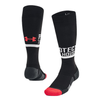 安德玛（UNDERARMOUR）春夏High Rise男女情侣训练运动长筒袜-1双装1380883