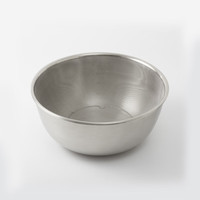 無印良品 MUJI 不锈钢 盆 餐具 家用揉面盆洗菜发面盆  和面盆 料理盆 银色 XL 直径28*高11.5cm