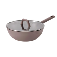 卡罗特不粘锅煎锅家用平底炒锅炒菜锅燃气灶电磁炉专用锅不沾