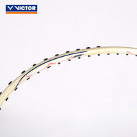 威克多(VICTOR)victor纳米系列6sp羽毛球拍胜利驭纳米dx7spNANO碳纤维进阶级全面 DX-1L V小麦色5U 默认24磅(可改磅)