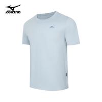 美津浓 Mizuno户外短袖T恤男夏季透气干爽百搭半袖上衣Polo舒适休闲体恤 A2CA3140桦木色 4XL