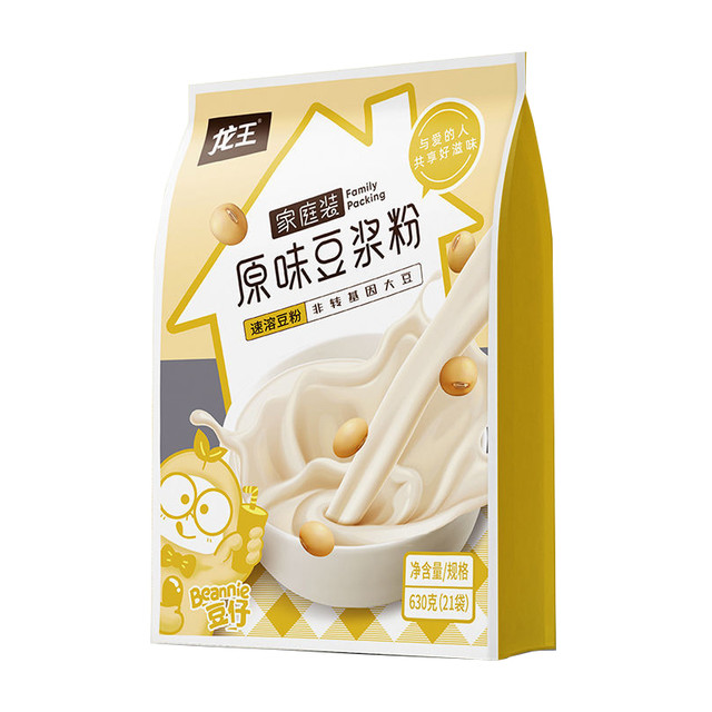 龙王食品 龙王 原味豆浆粉 630g 21小包