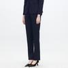 7 for all mankind 夏季简约休闲百搭优雅气质商务通勤女士直筒休闲裤