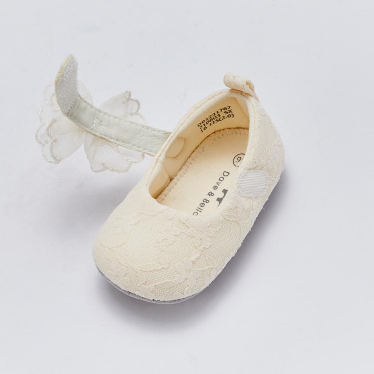  DAVE&BELLA/戴维贝拉 软底 婴儿步前鞋  16（115） 米色