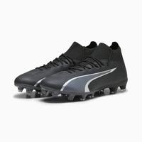 彪马（PUMA）男ULTRA PRO FGAG跑步钉子鞋运动员训练透气轻便抓地 Black-Asphalt 10.5