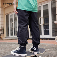 Converse匡威童装男童防蚊裤夏季薄款长裤弹力收脚儿童防蚊裤 正黑色 140 /60 【身高128-140cm】