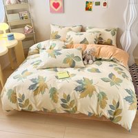 洁丽雅（grace） 枕套纯棉一对装加厚全棉单人枕头套家用宿舍大号枕套枕芯套 【100%纯棉 一对装】 木槿