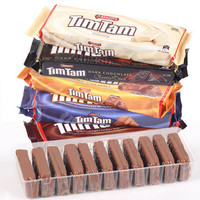 雅乐思 ARNOTT'S TimTam 黑巧克力原味夹心威化饼干 2包