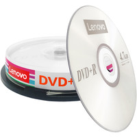 联想 Lenovo 光盘DVD+R刻录盘dvd光碟dvd-R空白光盘dvd刻录光盘dvd光盘DVD碟片空白碟4G DVD光碟10片桶装 4.7G