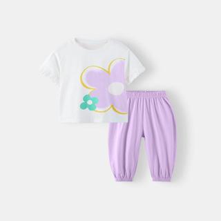  懿琪宝贝 防蚊 女童夏季套装