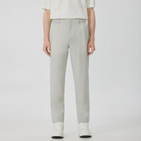 卡宾男装时尚休闲裤23夏小脚裤烟管裤F2232127009 果灰色38 2XL 54/185