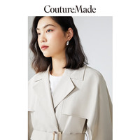 VEROMODA优雅简约通勤立体风挡风衣外套女 银衬灰色-C45 155/76A/XS