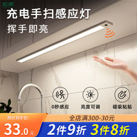 松潮 手扫感应灯带磁吸充电  白光 80cm