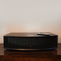 JBL L75ms复古桌面音箱家用高端发烧音质木质连WIFI无线蓝牙音响