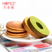 六合信 抹茶年轮蛋糕巧克力铜锣烧 500g