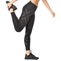 2XU Ignition系列女士压缩裤 秋冬速干加绒保暖健身裤跑步紧身运动裤