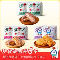 肥叔 FeiShu 饭团850克（6个装）加热即食