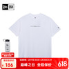 纽亦华 2023短袖T恤男女同款印花休闲舒适 13954933-白色 S