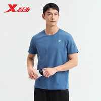 XTEP特步运动中国短袖男女夏季透气休闲T恤百搭运动上衣 4XL