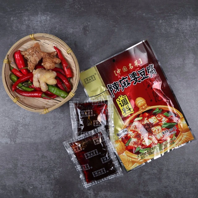 陈麻婆豆腐调料100g 四川特产烧豆腐佐料 炒菜调料麻婆豆腐调味料 麻婆豆腐100g