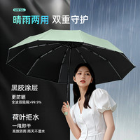 雨伞男女加大加厚加固晴雨两用防晒防风折叠自动学生上学专用遮阳