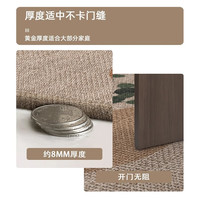 迪拉地垫入户门进门地毯门口家用门垫防滑客厅入户高级玄关脚垫可裁剪 月下 100x140cm升级耐脏防污比利时绒