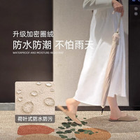 迪拉地垫入户门进门地毯门口家用门垫防滑客厅入户高级玄关脚垫可裁剪 温暖轻拂 60x90cm耐脏防污比利时绒