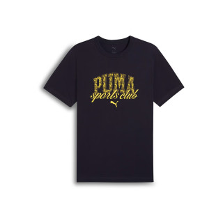 PUMA 男款纯棉宽松短袖T恤