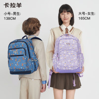 卡拉羊 超轻云朵 风琴式防水游学双肩包