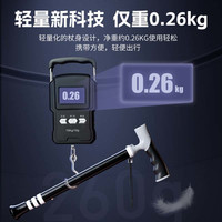 SIIkla 两用式伸缩拐杖轻便钛合金老人拐棍登山减震防滑手杖HH-109单脚款