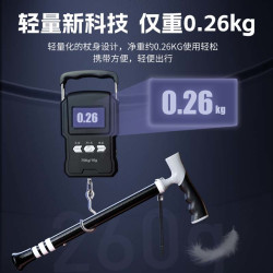 SIIkla 两用式伸缩拐杖轻便钛合金老人拐棍登山减震防滑手杖HH-109单脚款