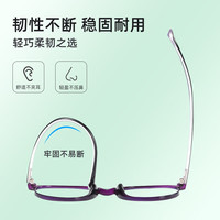 mikibobo高清防蓝光老花镜 时尚 超轻便携男女同款 轻便舒适 老花眼镜 C4017-N1910#黑色 高清防蓝光老花镜 100°