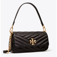 TORY BURCH KIRA CHEVRON系列 女士小号翻盖肩背包