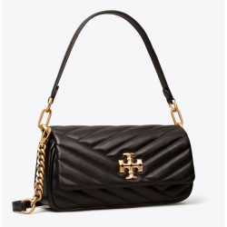 TORY BURCH KIRA CHEVRON系列 女士小号翻盖肩背包