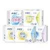 ABC 棉柔卫生巾组合套装 共58片（日用2包16片+夜用1包8片+护垫1包20片+迷你巾1包8片+赠日夜用6片）
