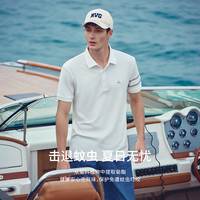 Navigare意大利小帆船夏季翻领polo衫男士短袖T恤半袖上衣 3XL 0666海军蓝