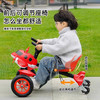  BEIQU/贝趣 座椅调节 儿童三轮车+音乐灯光+座椅调节+橡胶轮  红色