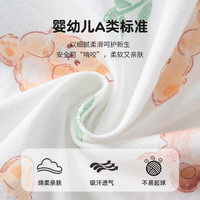 瑄妮薇婴儿短袖三角包屁衣宝宝透气夏季哈衣服新生儿爬服薄款后背网眼千 小熊 90cm