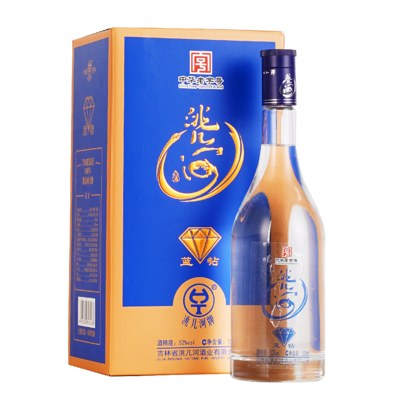  洮儿河 纯粮食 浓香型白酒