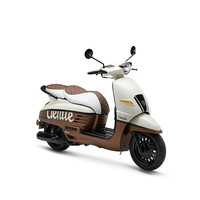 PEUGEOT 标致 摩托Django  Classic 150cc 复古踏板摩托车 HOTCOLOR  柠檬黄/碳晶黑  定金