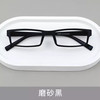 Jesmoor 超轻7g窄TR90近视眼镜架磨砂黑框 + 1.61防蓝光镜片
