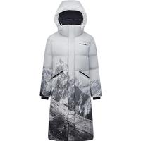 波司登奥莱男女同款长款时尚运动羽绒服保暖过膝外套冬季 190/108A