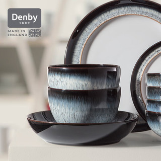 丹碧（Denby）【黑露】denby英国创意陶瓷碗盘家用餐具套装礼盒 6人份餐具套装30只